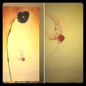 Asian Style Painting by Ren Mitchell {local artist}.😻🤩